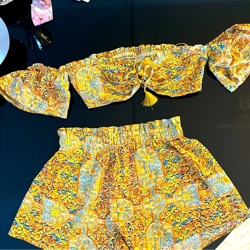 2 Piece Set Custom Made Multicolored Size M - image 2